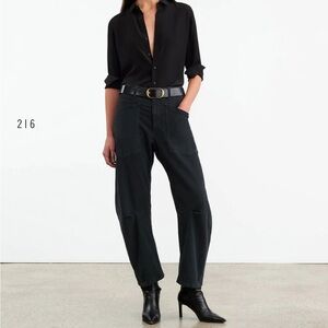 Nili Lotan Shon Pant in Carbon Size 2